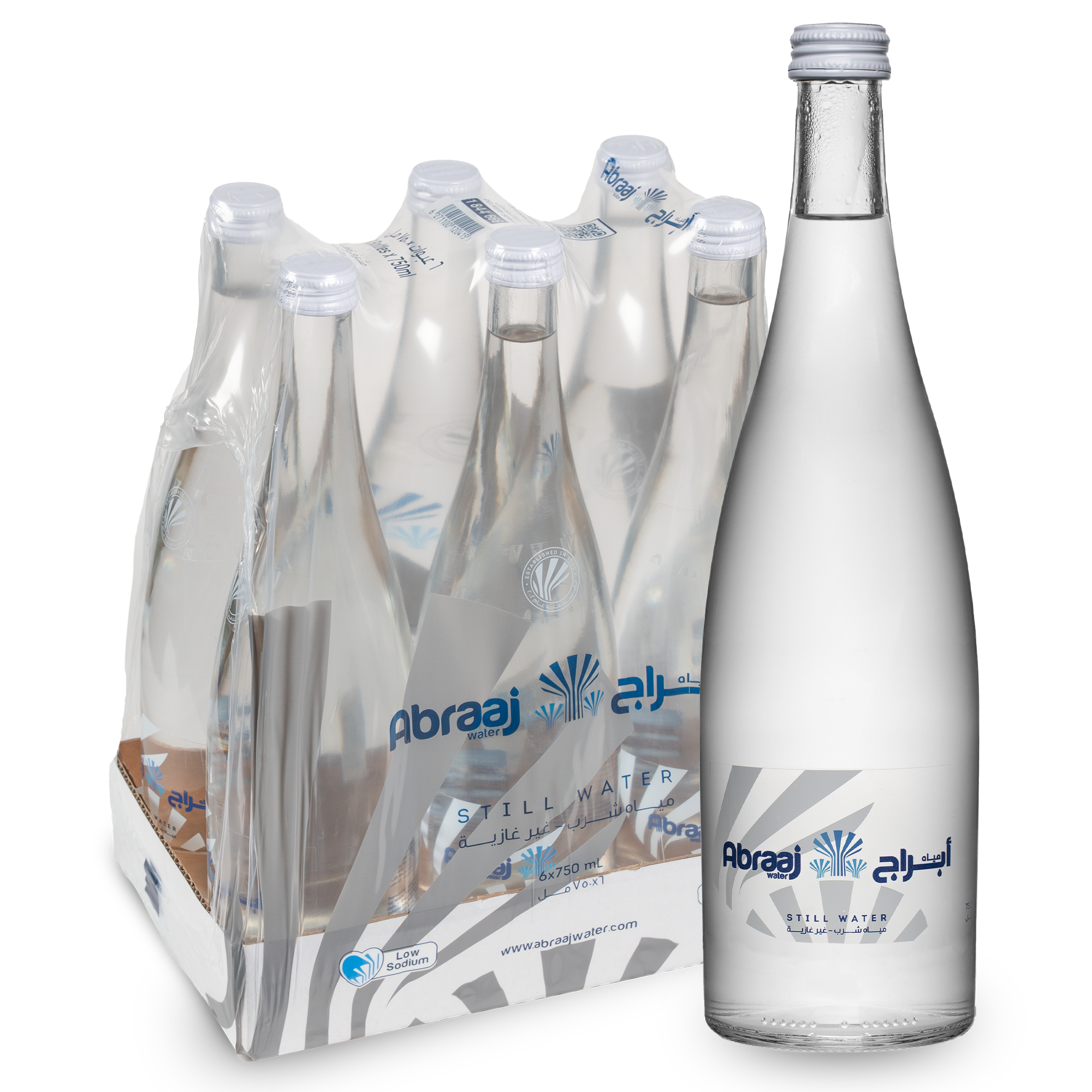 مياه عادية - زجاج 750 مل